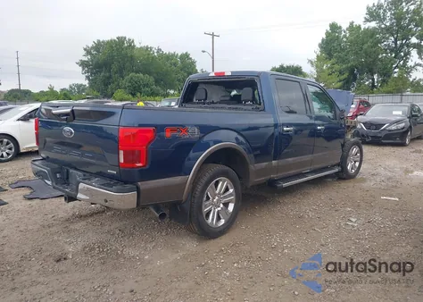 2018 Ford F-150 Lariat from USA, damaged, VIN 1FTFW1EGXJFE65839